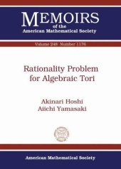 book Rationality Problem for Algebraic Tori