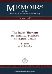 book The Index Theorem for Minimal Surfaces of Higher Genus