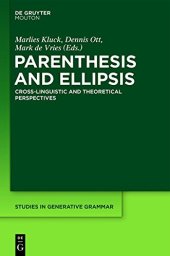 book Parenthesis and Ellipsis