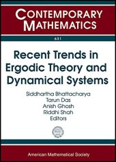 book Recent Trends in Ergodic Theory and Dynamical Systems