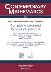 book Complex Analysis and Dynamical Systems V