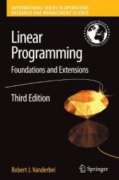 book Linear Programming Foundations and Extensions