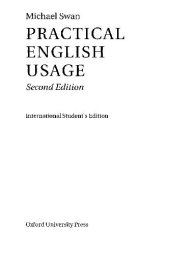 book Practical English Usage