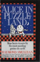 book Alice in Puzzle Land. A Carrollian Tale for Children Under Eighty