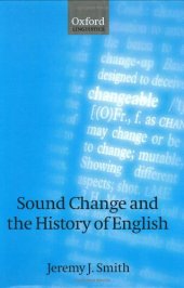 book Sound Change And The History Of English