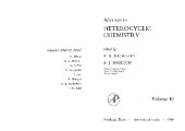 book Advances in Heterocyclic Chemistry