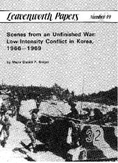 book Scenes From An Unfinished War Low- Conflict-korea, 1966 1969