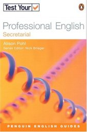 book Test Your Professional English Secretarial