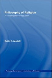 book Philosophy of Religion. A Contemporary Introduction