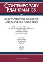 book Recent Advances in Scientific Computing and Applications