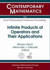 book Infinite Products of Operators and Their Applications