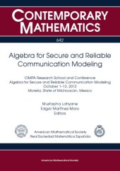 book Algebra for Secure and Reliable Communication Modeling