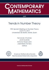 book Trends in Number Theory: Fifth Spanish Meeting on Number Theory July 8-12, 2013, Universidad De Sevilla, Sevilla, Spain