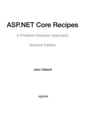 book ASP.NET Core Recipes: A Problem-Solution Approach