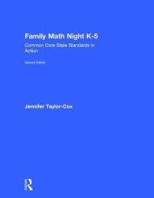 book Family Math Night K-5: Common Core State Standards in Action