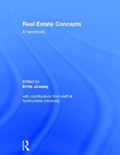 book Real Estate Concepts: A Handbook