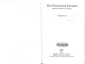 book The Patriarchal Paradox: Women Politicians in Turkey