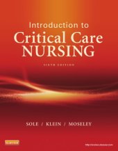 book Introduction to Critical Care Nursing