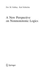 book A New Perspective on Nonmonotonic Logics