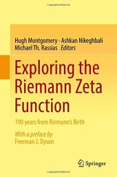 book Exploring the Riemann Zeta Function: 190 years from Riemann’s Birth