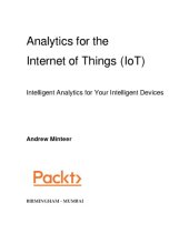 book Analytics for the Internet of Things