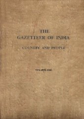 book The Gazetteer of India Volume 1