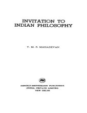 book Invitation to Indian Philosophy