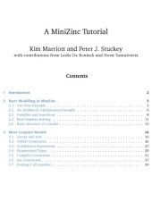 book A MiniZinc Tutorial