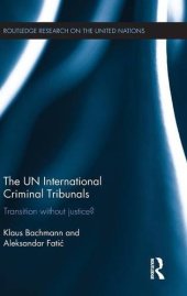 book The UN International Criminal Tribunals: Transition without Justice?