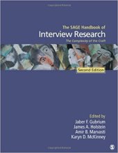 book The SAGE Handbook of Interview Research: The Complexity of the Craft