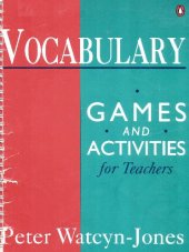 book Teacher Resources, Vocabulary Games and Activities for Teachers