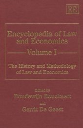 book The History and Methodology of Law and Economics 