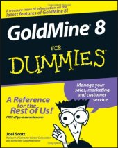 book GoldMine 8 for Dummies