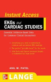 book LANGE Instant Access EKGs And Cardiac Studies