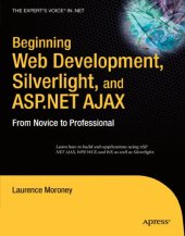 book Beginning Web Development Silverlight And ASP NET AJAX