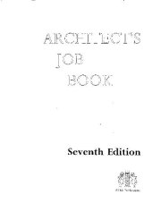 book Architect's Job Book