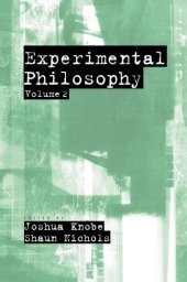 book Experimental Philosophy: Volume 2