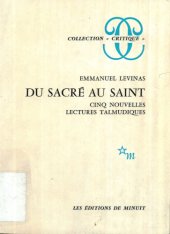 book Du sacré au saint: Cinq nouvelles lectures talmudiques