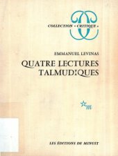 book Quatre lectures talmudiques