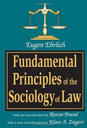 book Fundamental Principles of the Sociology of Law