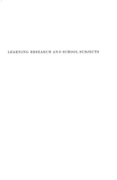 book Learning Research and School Subjects