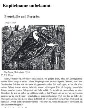 book Protokolle und Porträts