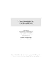 book Curso intermedio de Probabilidad