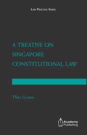 book A Treatise on Singapore Constitutional Law