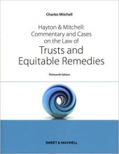 book Hayton and Mitchell on the Law of Trusts & Equitable Remedies