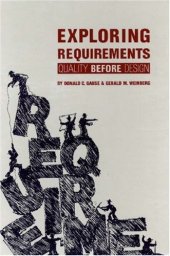 book Exploring Requirements: Quality Before Design