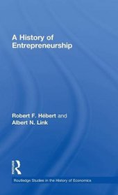 book A History of Entrepreneurship