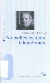 book Nouvelles lectures talmudiques