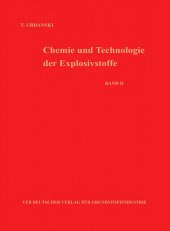 book Chemie und Technologie der Explosivstoffe