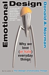 book Emotional Design: Why We Love (or Hate) Everyday Things